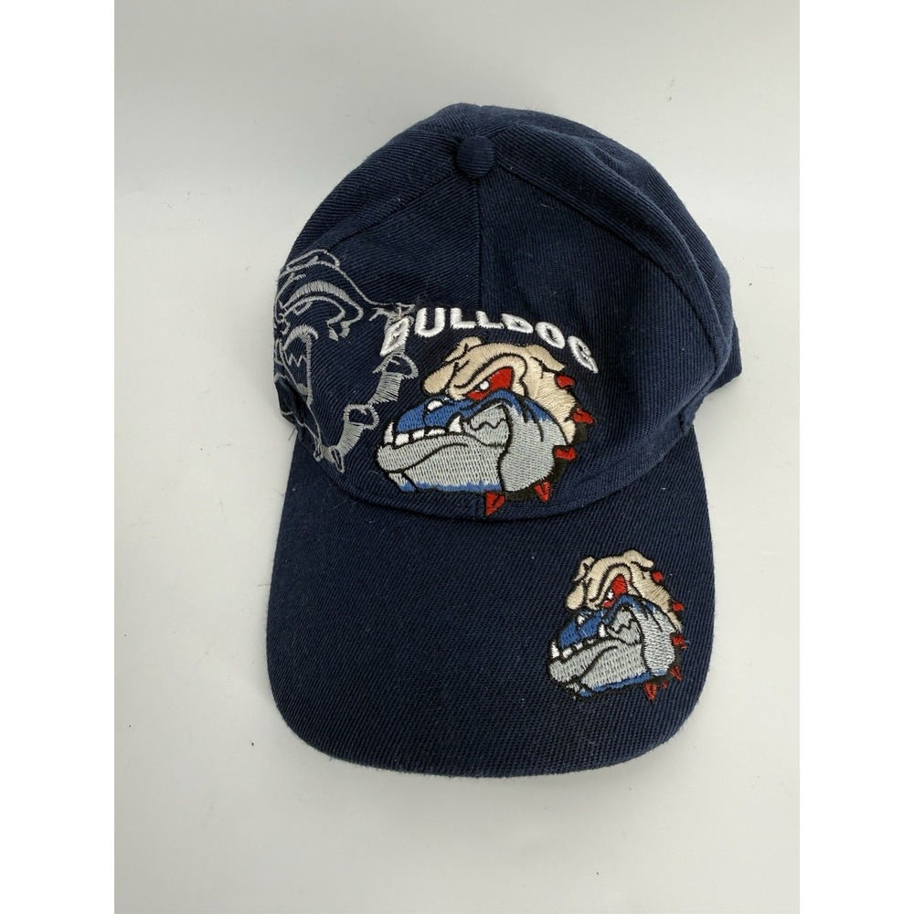 Gonzaga University Bulldogs Adjustable  Cap One Size Blue SEE PICS Embroidered